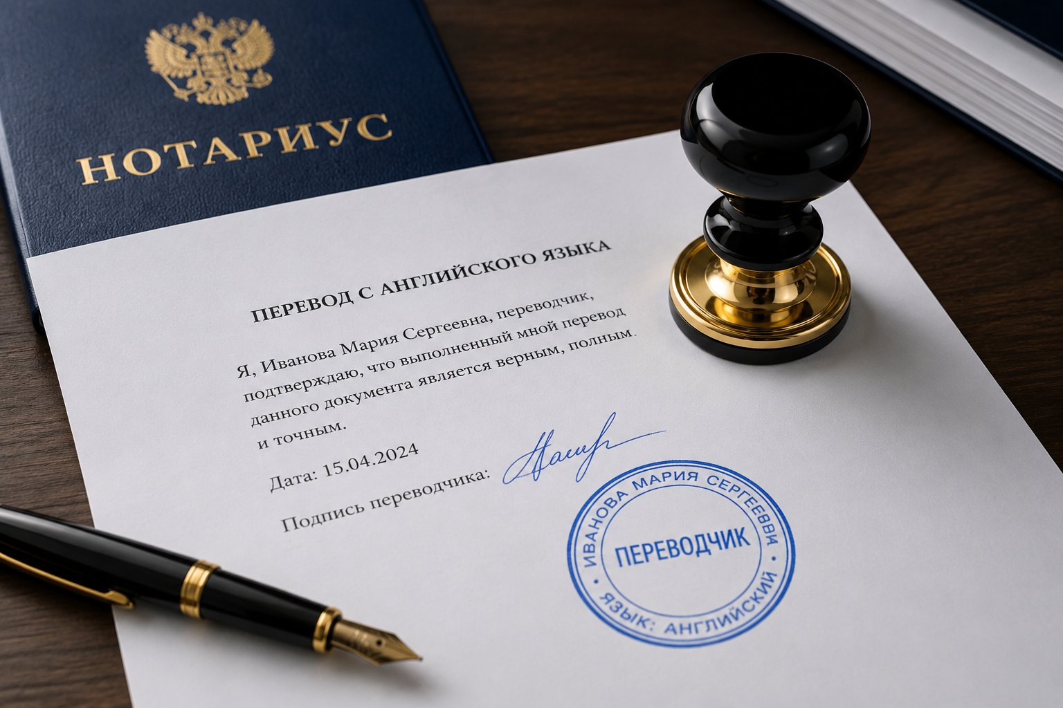 Нотариальный перевод документов